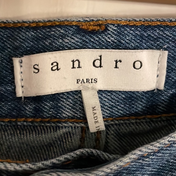Sandro patchwork jeans - Picture 3 of 7